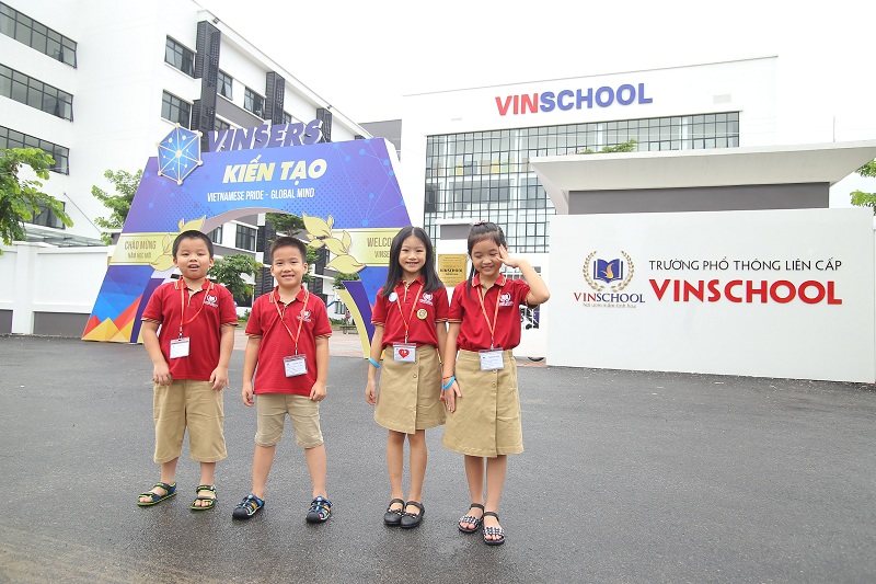Tiện ích Vinhomes Dream City: Hệ thống trường học Vinschool đạt chuẩn 5 sao