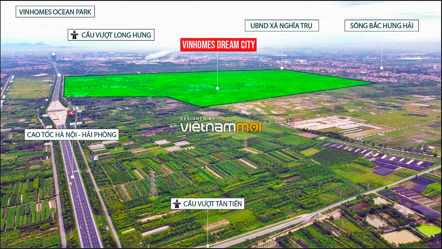 Tiến độ dự án Vinhomes Dream City đang được gấp rút hoàn thành